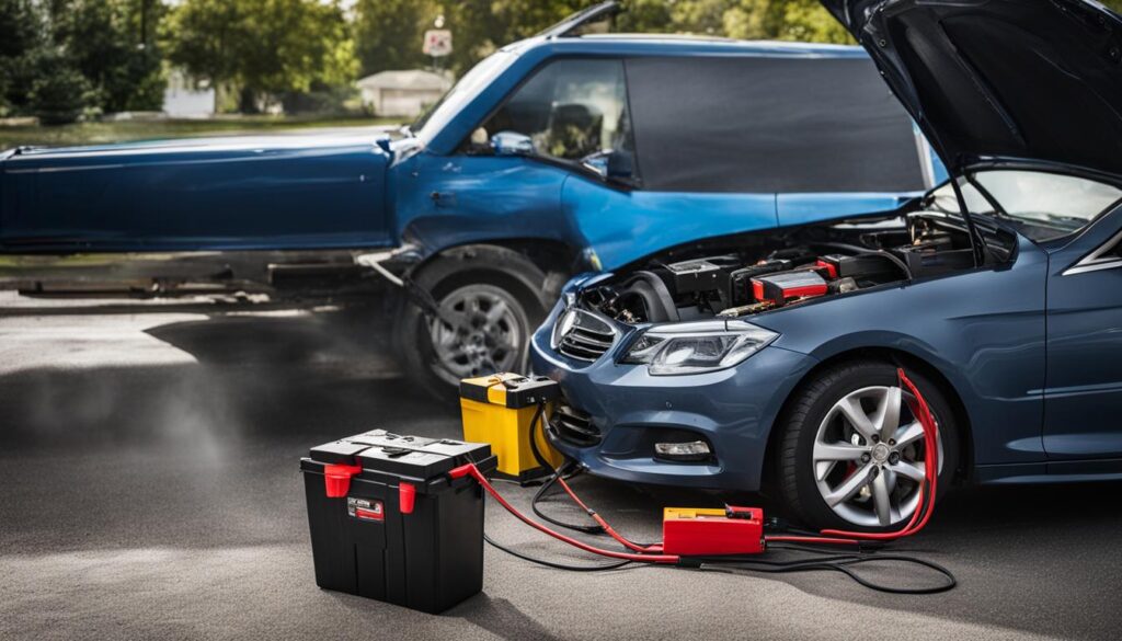 metody uruchamiania samochodu z rozładowanym akumulatorem